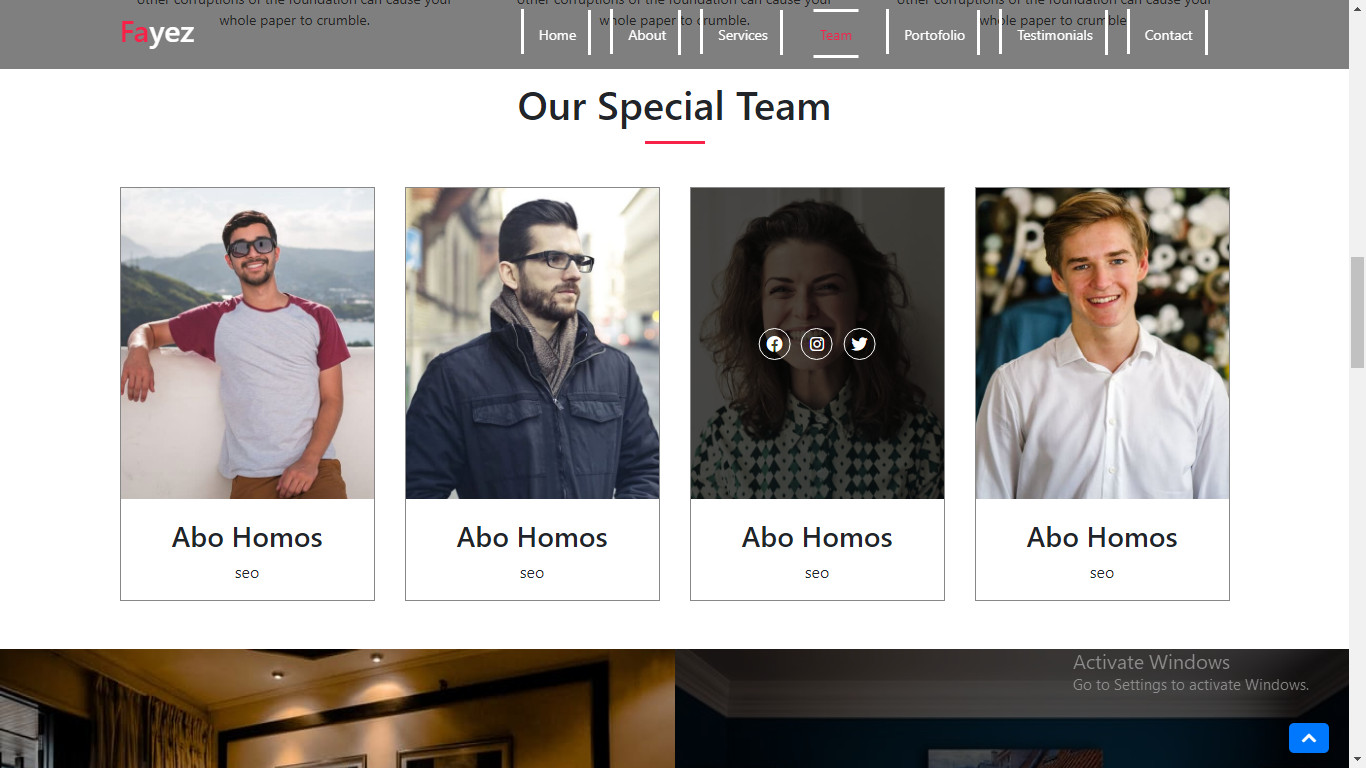 تصميم موقع الاكتروني