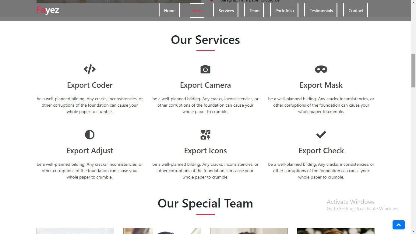 تصميم موقع الاكتروني