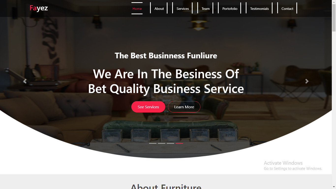 تصميم موقع الاكتروني