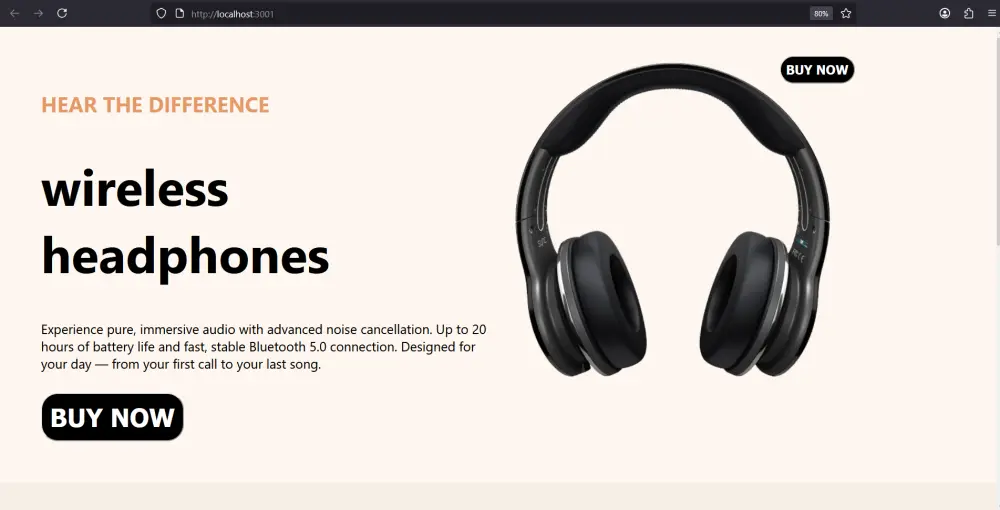 تصميم وتطوير صفحة هبوط (Landing Page) احترافية باستخدام React.js أو HTML/CSS