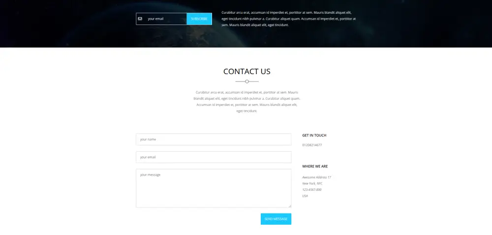 تصميم وتطوير صفحة هوية  Portfolio