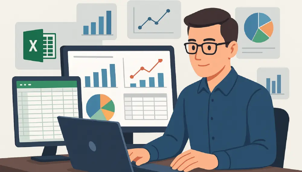 تحليل وتنظيف البيانات باستخدام Excel