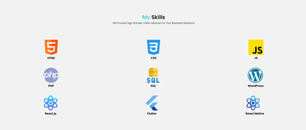 تصميم وبرمجة بورتفوليو احترافي باستخدام HTML, CSS, JavaScript