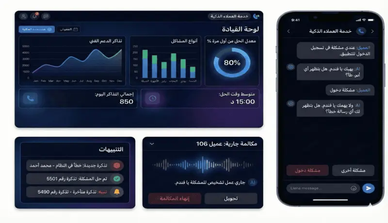 إنشاء مساعد ذكاء اصطناعي يرد على مكالمات وشات عملائك تلقائيًا