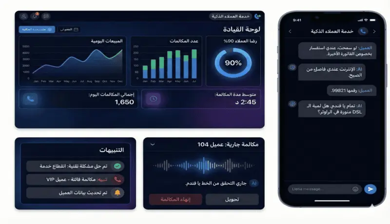 إنشاء مساعد ذكاء اصطناعي يرد على مكالمات وشات عملائك تلقائيًا