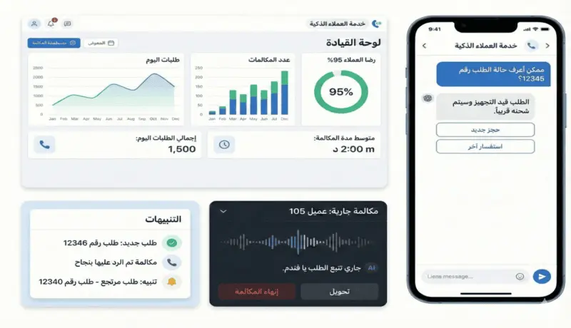 إنشاء مساعد ذكاء اصطناعي يرد على مكالمات وشات عملائك تلقائيًا