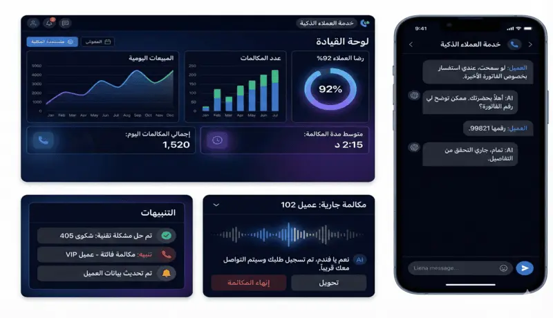 إنشاء مساعد ذكاء اصطناعي يرد على مكالمات وشات عملائك تلقائيًا