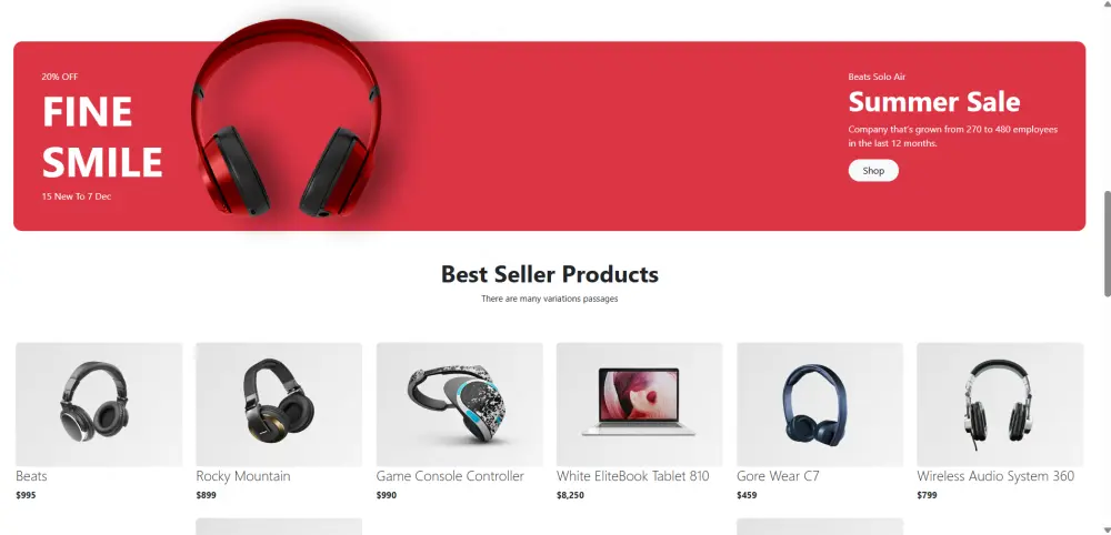 تصميم موقع الكتروني احترافي