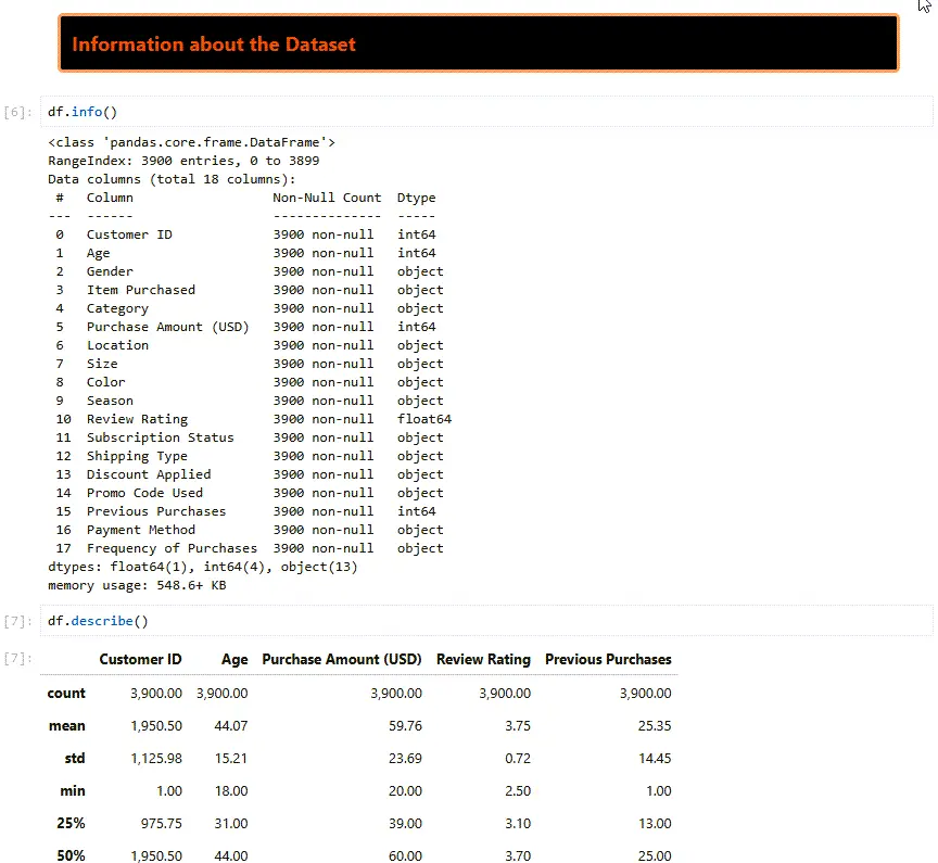 تنظيف البيانات باستخدام البايثون