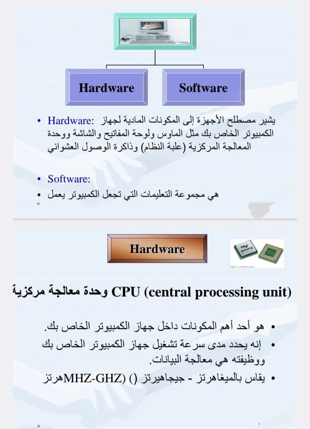 "تنسيق ملفات Word وتصميم عروض PowerPoint احترافية"