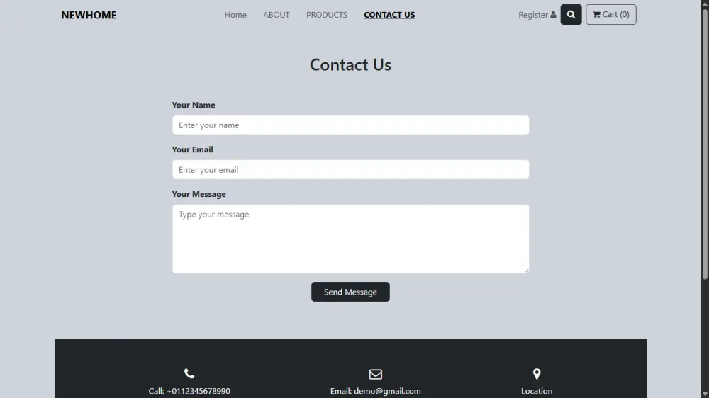 تصميم واجهات لمتجر الكترونى بدون منصات جاهزة