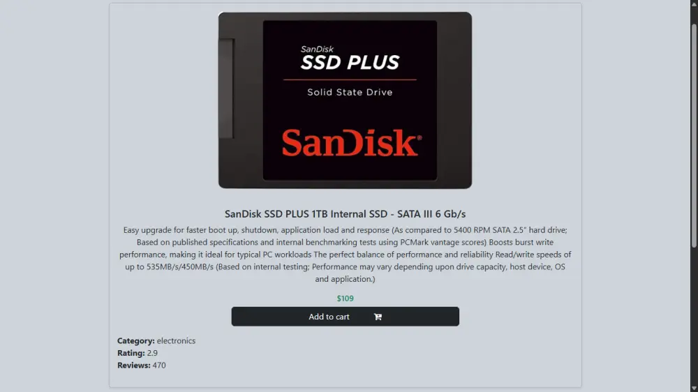 تصميم واجهات لمتجر الكترونى بدون منصات جاهزة