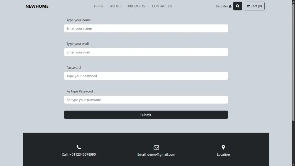 تصميم واجهات لمتجر الكترونى بدون منصات جاهزة