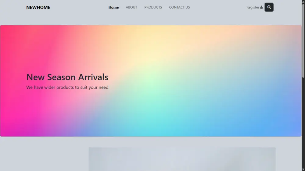 تصميم واجهات لمتجر الكترونى بدون منصات جاهزة