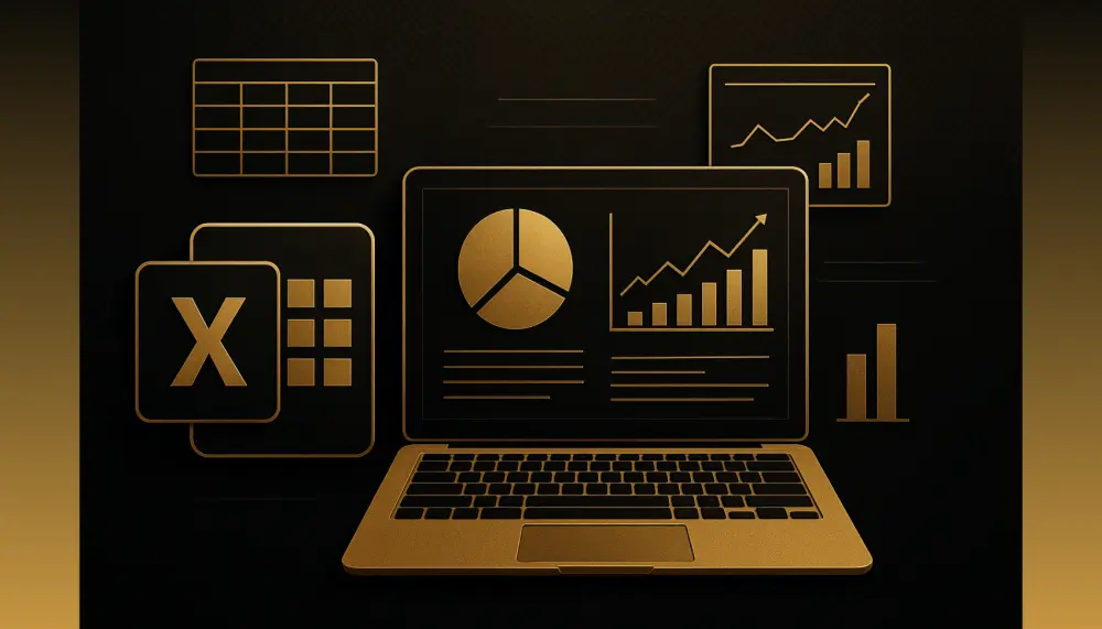 خدمة متكاملة لإكسل: تنظيف تحليل تقارير ولوحات تفاعلية