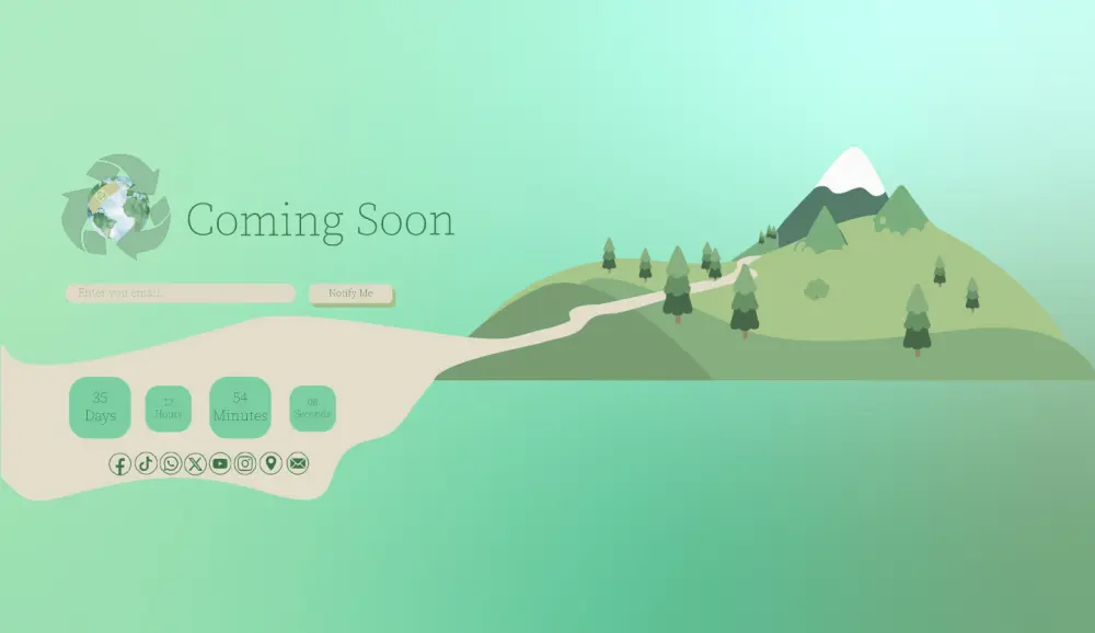 تصميم الجزء الرئيسي (hero section) في الصفحه الرئيسيه في موقعك (homepage)