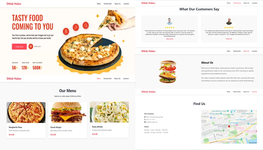 تصميم وبرمجة موقع إلكتروني احترافي Website Design