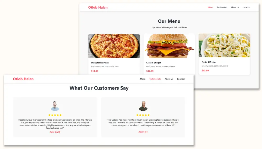تصميم وبرمجة موقع إلكتروني احترافي Website Design