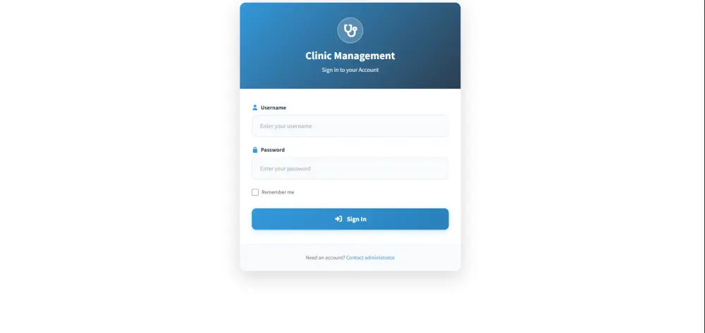 تصميم وتطوير نظام إدارة عيادة متكامل Clinic Management System باستخدام ASP.NET Core + SQL