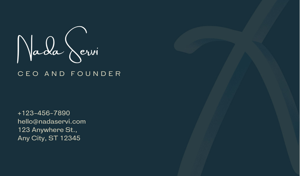 تصميم بطاقات عمل عصرية و جذابة