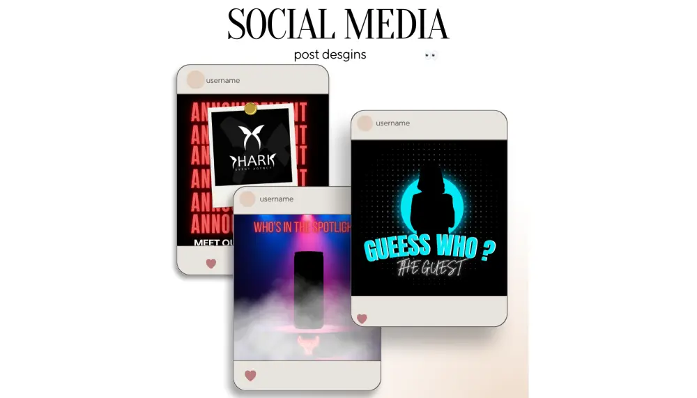 تصميم بوسترات سوشيال ميديا احترافيه