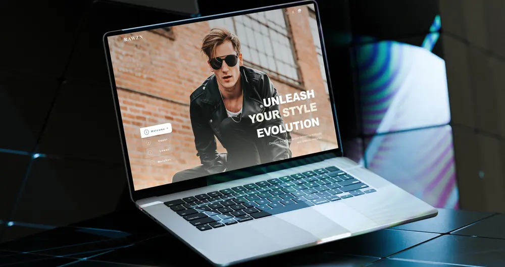 تصميم موقع ألكتروني بشكل مميز