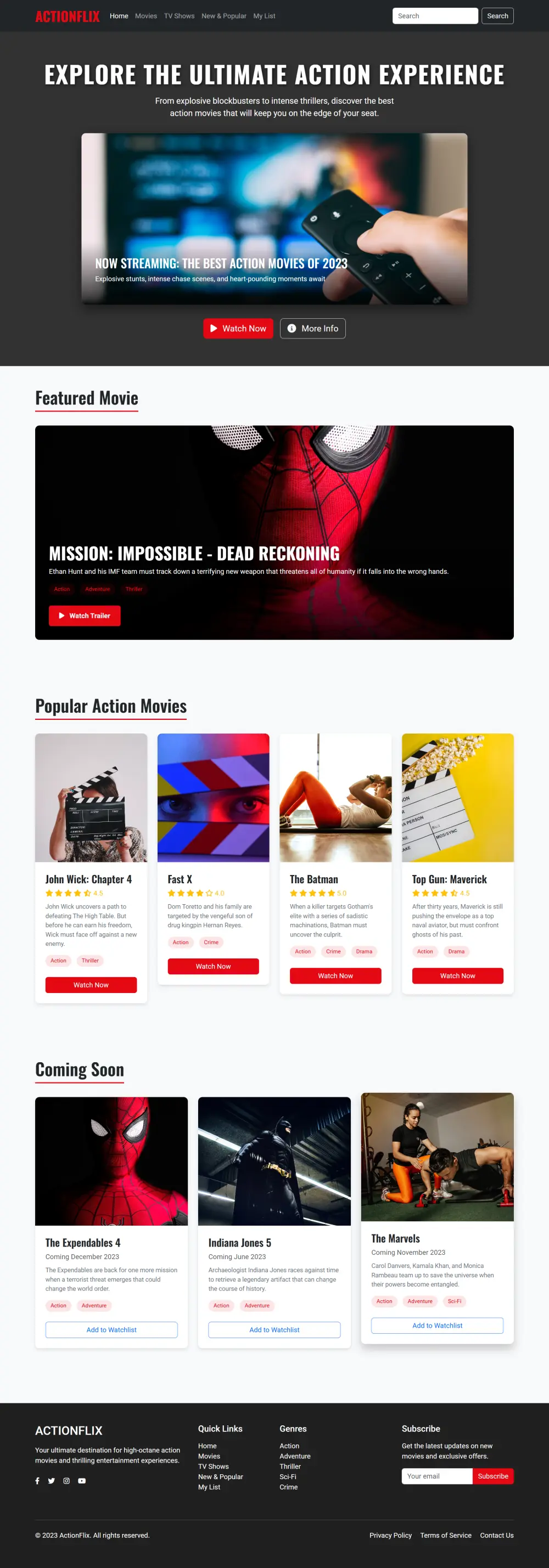 أنشاء صفحة هبوط (LandingPage) متجاوبة مع جميع الشاشات