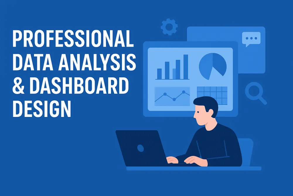 تحليل البيانات وإنشاء لوحات تحكم تفاعلية واحترافية باستخدام Power BI أو Excel