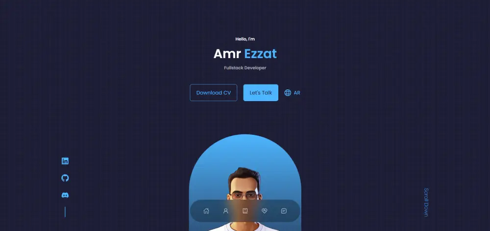 انشاء ويب بورتفوليو - Web portfolio لك