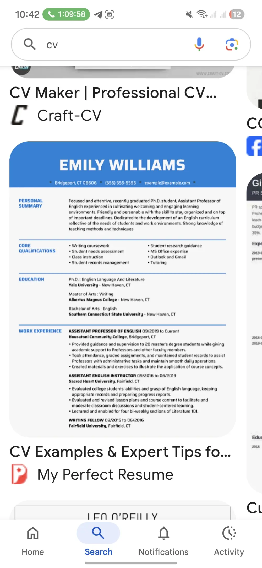 تصميم سيرة ذاتية احترافية متوافقة مع نظام ATS