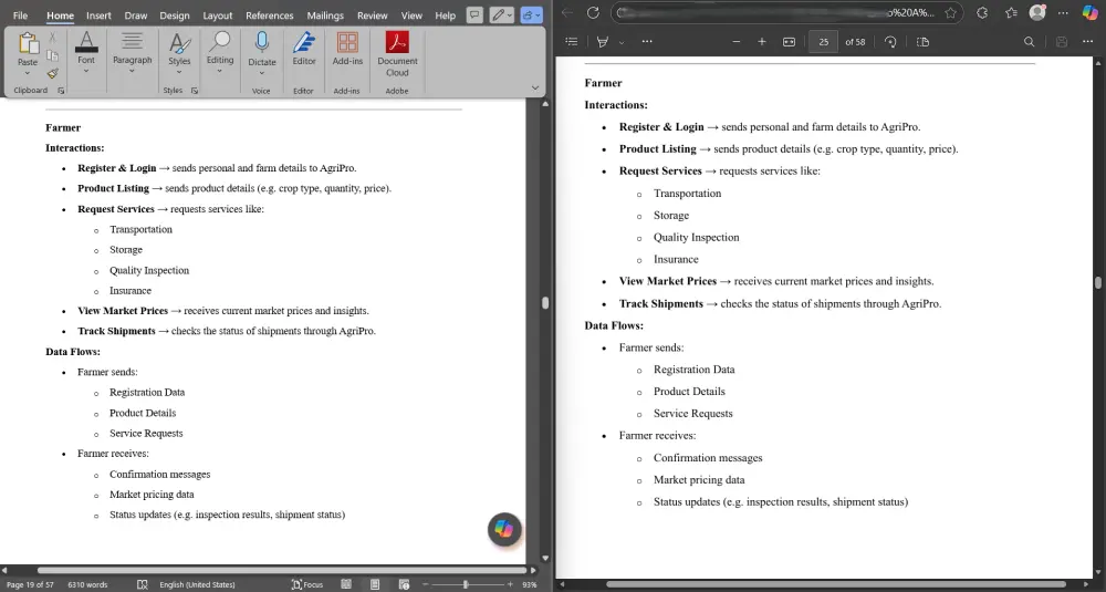 تحويل ملفات من Word الي PDF و العكس