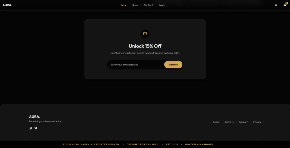 تصميم واجهات موقع الكتروني Front - End