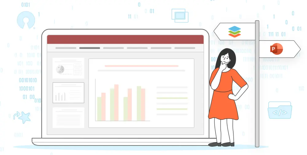 تصميم عرض تقديمي بطريقه مميزه وجذابه