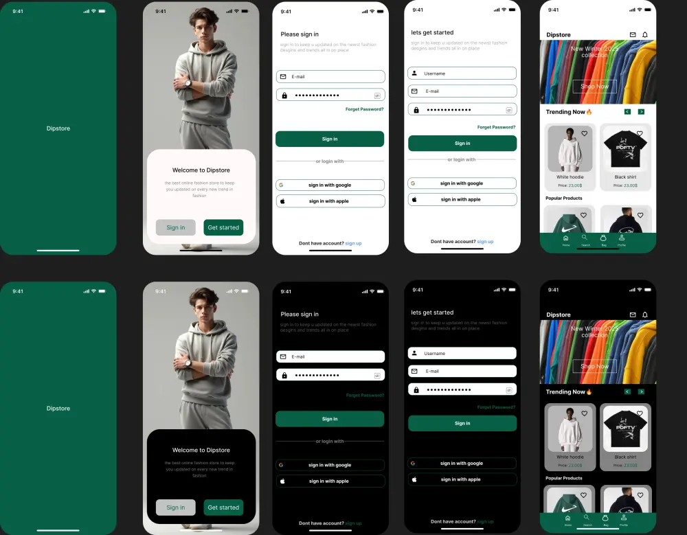 تصميم عصريه لواجه المستخدم (UI/UX) باستخدام Figma