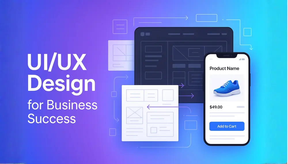 تصميم واجهات مستخدم وتجربة استخدام احترافية تزيد تفاعل عملائك وتحسن مبيعاتك