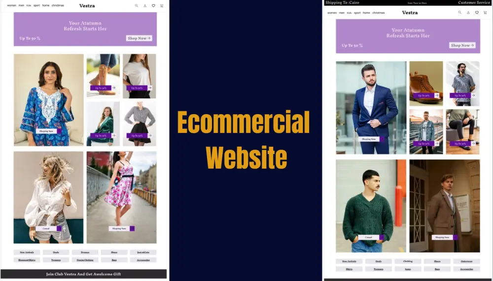 تصميم واجهات مستخدم وتجربة استخدام احترافية تزيد تفاعل عملائك وتحسن مبيعاتك
