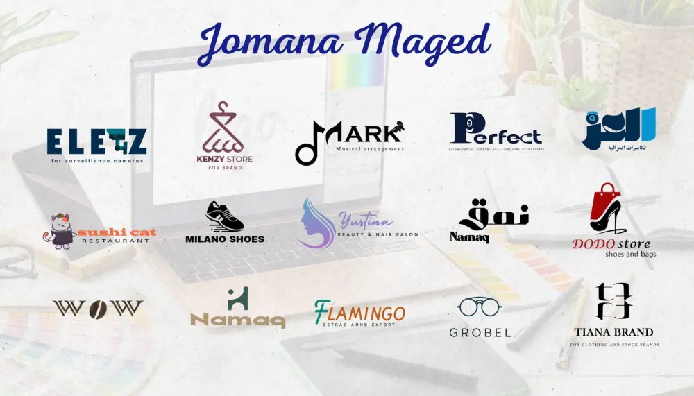 تصميم لوجو (Logo) عصري وبجودة عالية لشركتك أو موقعك