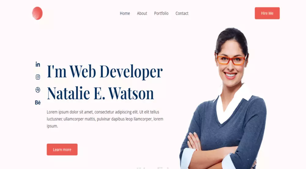تصميم موقع بشكل احترافي html,css كامل يناسب مشروعك وفكرتك