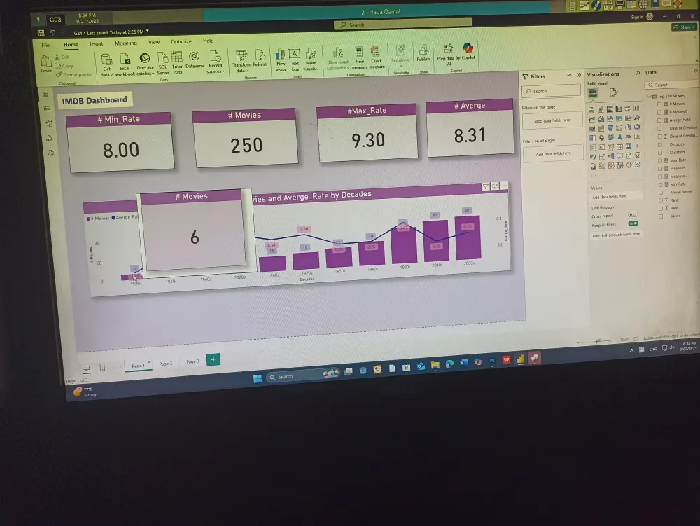 تصميم وتحليل Dashboard لمبيعات شركة IBM باستخدام Power BI تحليل شامل واحترافي لمبيعات الشركة، مع عرض مؤشرات الأداء والمبيعات بطريقة تفاعلية وسهلة الفهم تساعد على اتخاذ قرارات استراتيجية دقيقة.