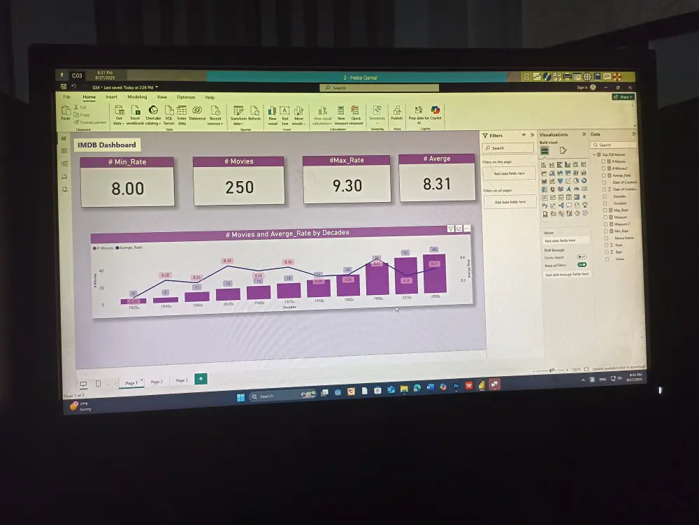 تصميم وتحليل Dashboard لمبيعات شركة IBM باستخدام Power BI تحليل شامل واحترافي لمبيعات الشركة، مع عرض مؤشرات الأداء والمبيعات بطريقة تفاعلية وسهلة الفهم تساعد على اتخاذ قرارات استراتيجية دقيقة.