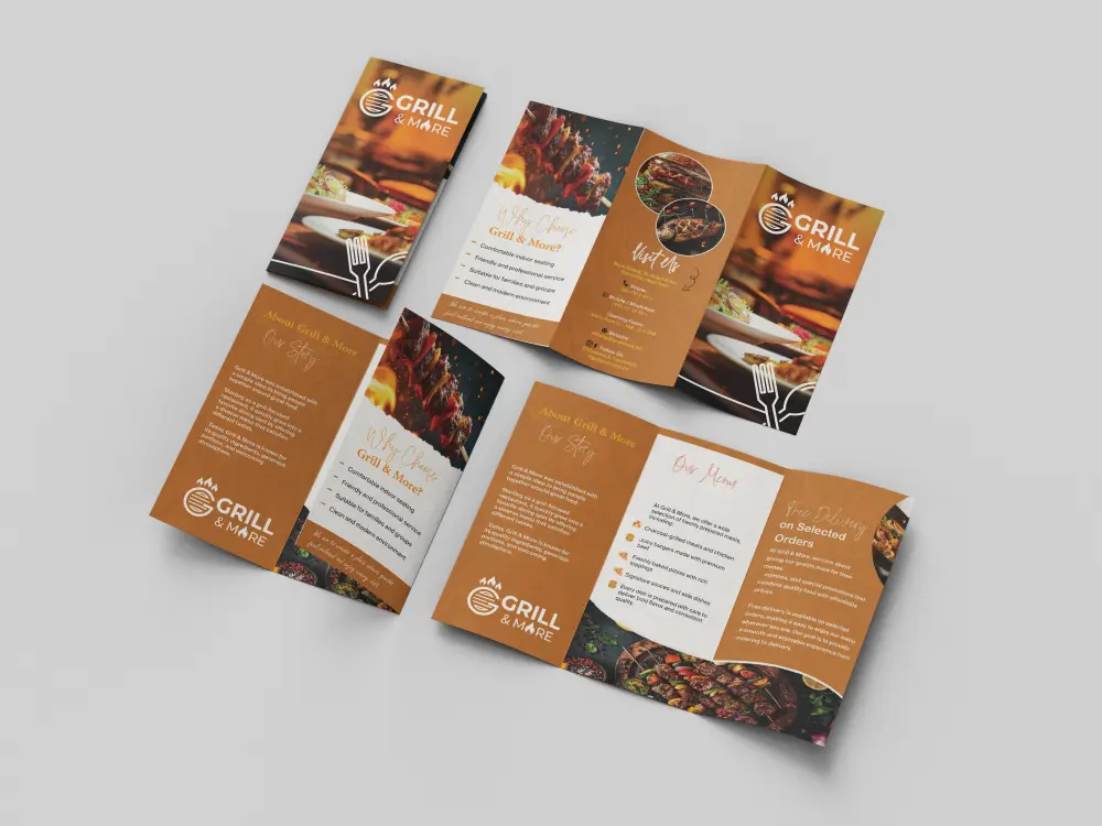 تصميم بروشور تسويقي بامتياز