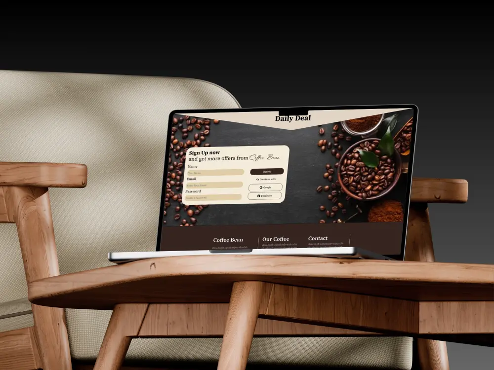 تصميم صفحة هبوط Landing Page