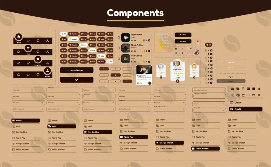 تصميم UI/UX احترافي لتطبيق هاتف (Android & iOS) – ملفات Figma جاهزة