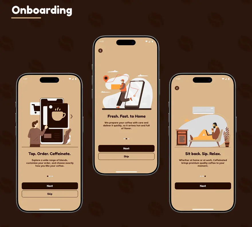 تصميم UI/UX احترافي لتطبيق هاتف (Android & iOS) – ملفات Figma جاهزة