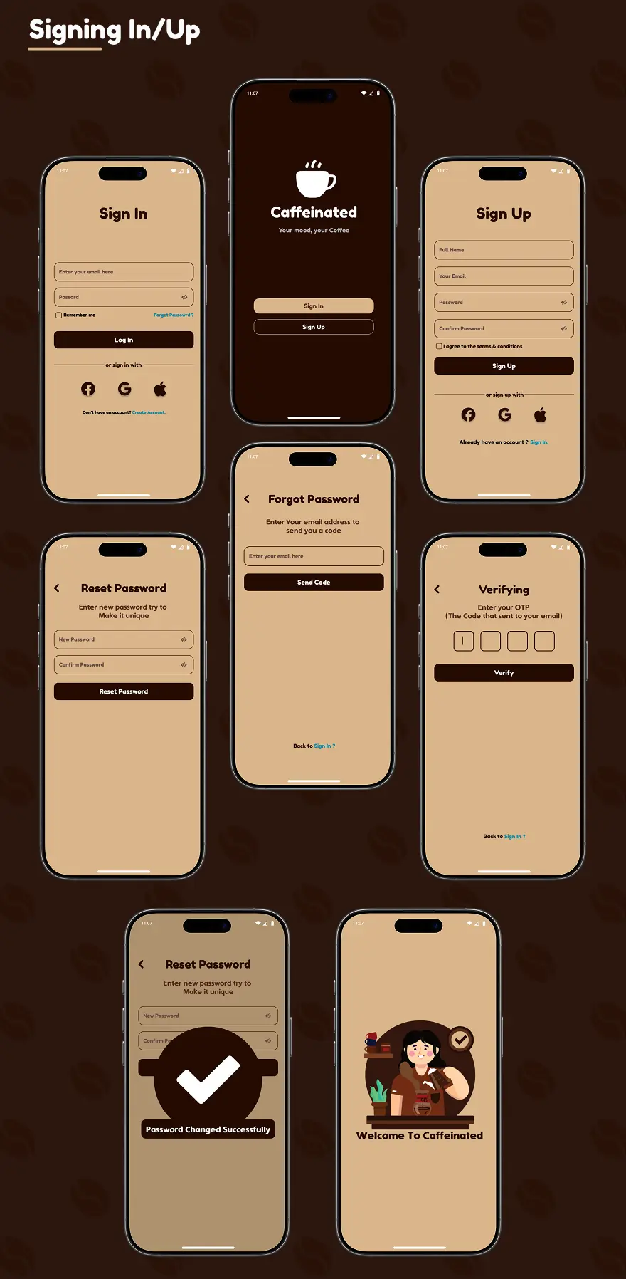 تصميم UI/UX احترافي لتطبيق هاتف (Android & iOS) – ملفات Figma جاهزة