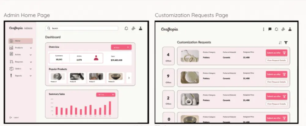 سأقوم بتصميم واجهات ويب احترافية ومتجاوبة باستخدام HTML وCSS وJavaScript وReact