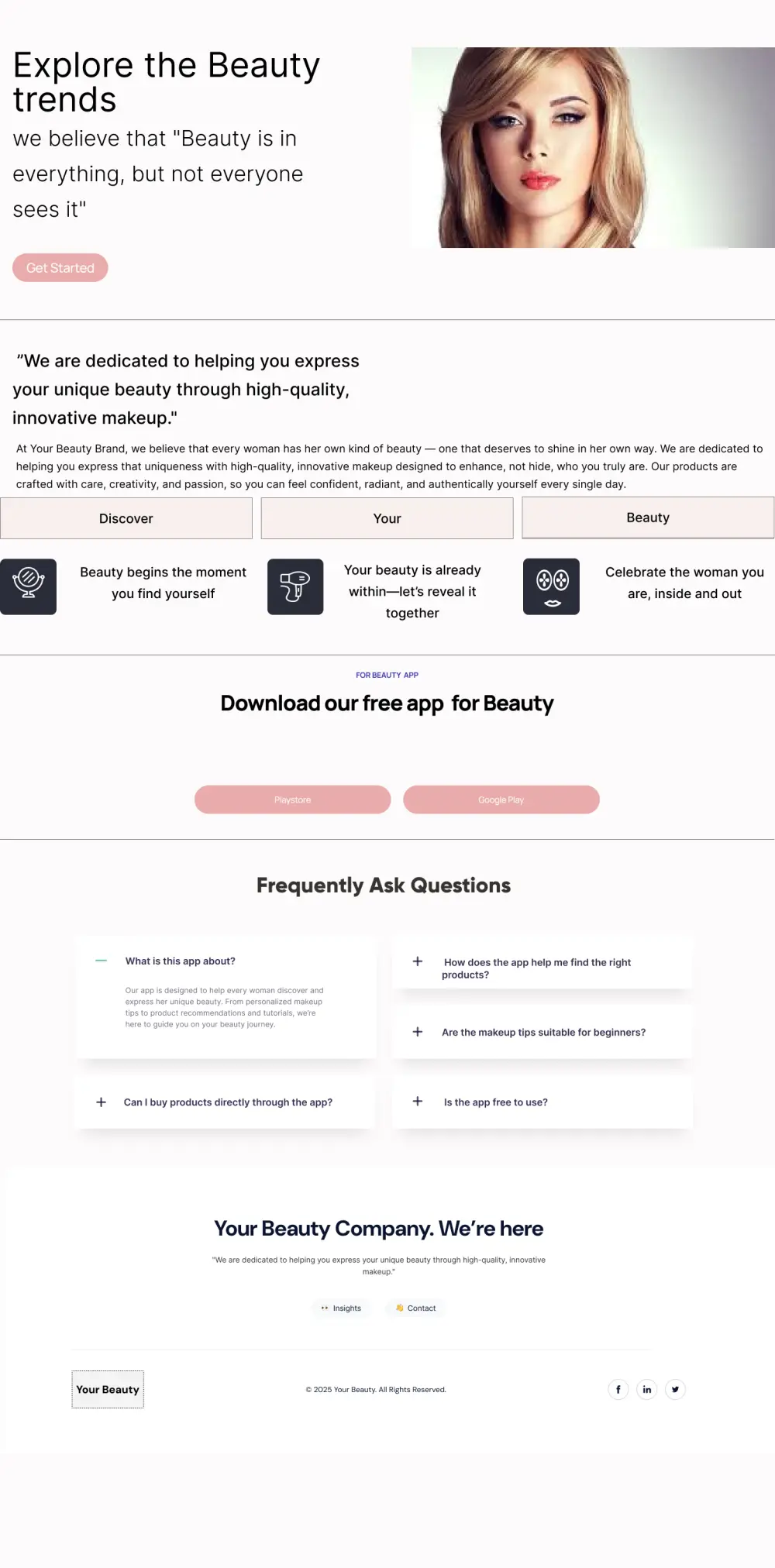 تصميم صفحة هبوط  Landing Page