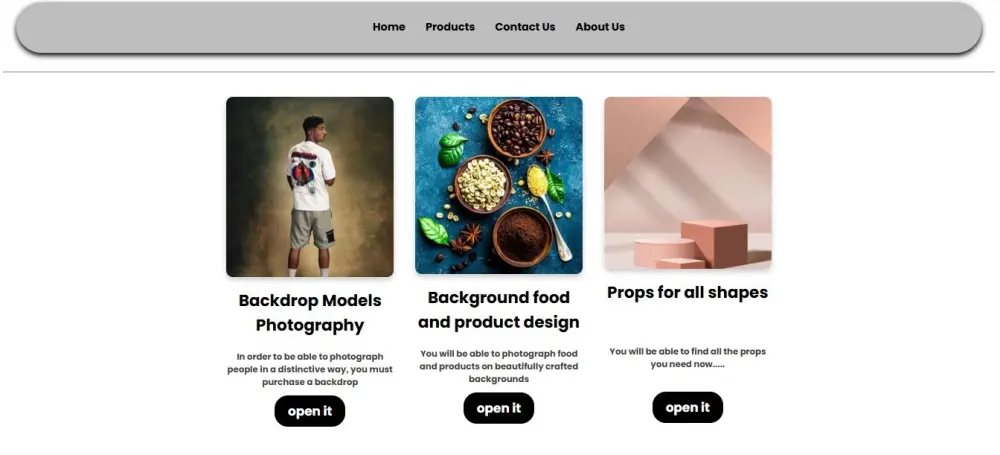 حصريًا يمكنك طلب صناعة موقع إلكتروني إحترافي وبأرخص سعر 499$ بدلًا من ~799$~ لفترة محدودة يحتوي على 20 صفحة (من نحن ،الصفحة الرئيسية، منجاتنا ،سلة المشتريات ،بوابة الدفع ،إلخ) مقسمين إلى 3 أقسام وهم (Header - Main Part - Footer)