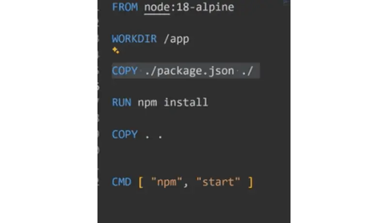 Dockerizing your app لتوحيد بيئة العمل