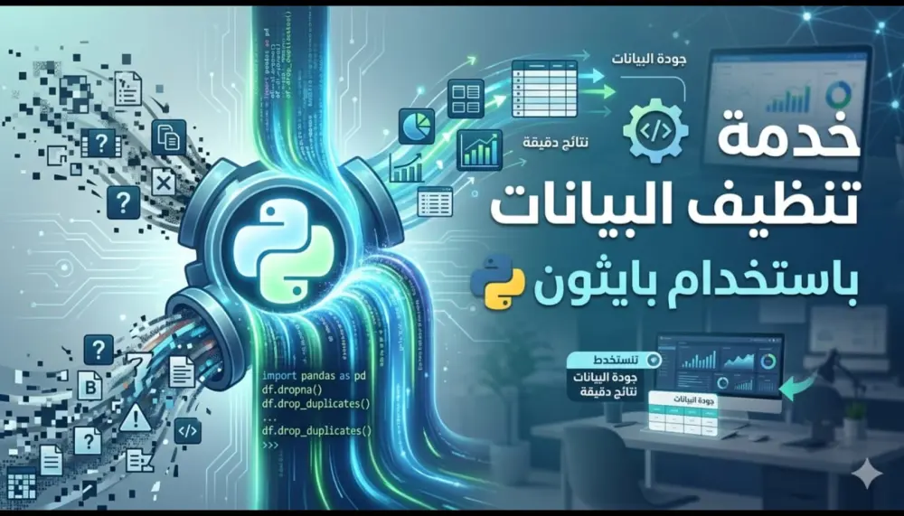 تنظيف البيانات بإستخدام بايثون
